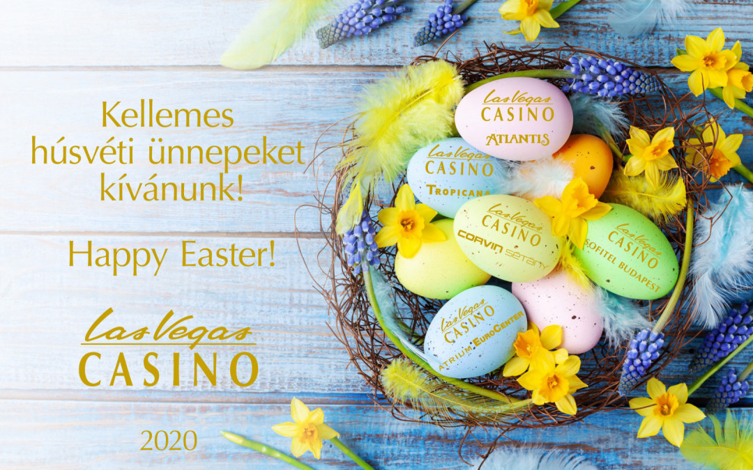 Kellemes Húsvéti ünnepeket kíván a Las Vegas Casinok csapata!