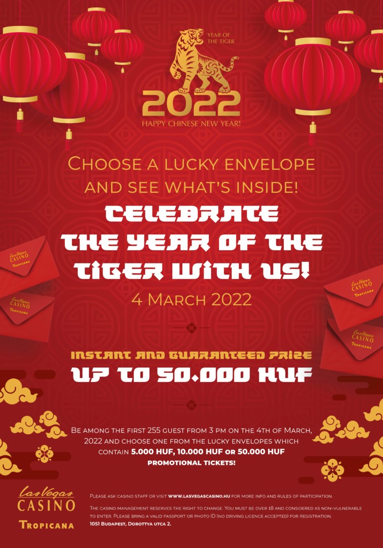 Celebrate the year of the tiger with us!