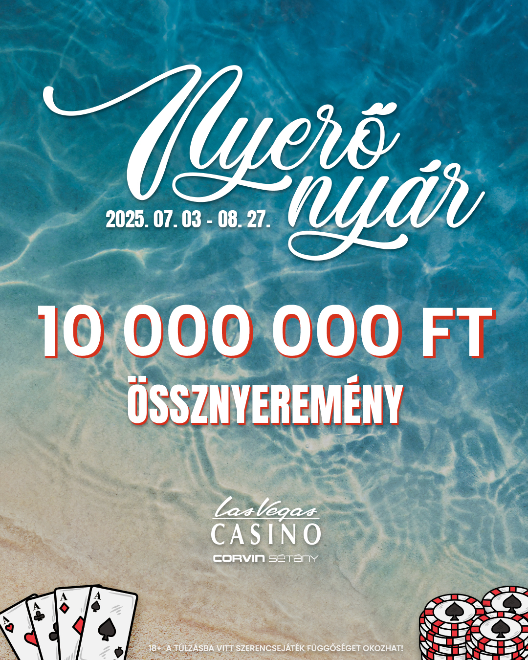 Las Vegas Casino nyári promóció