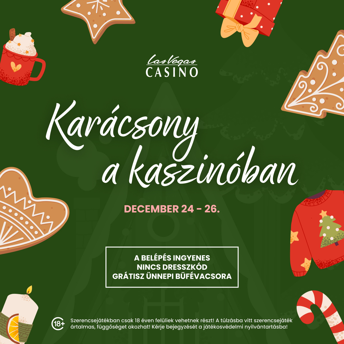 Karácsony a kaszinókban kreatív