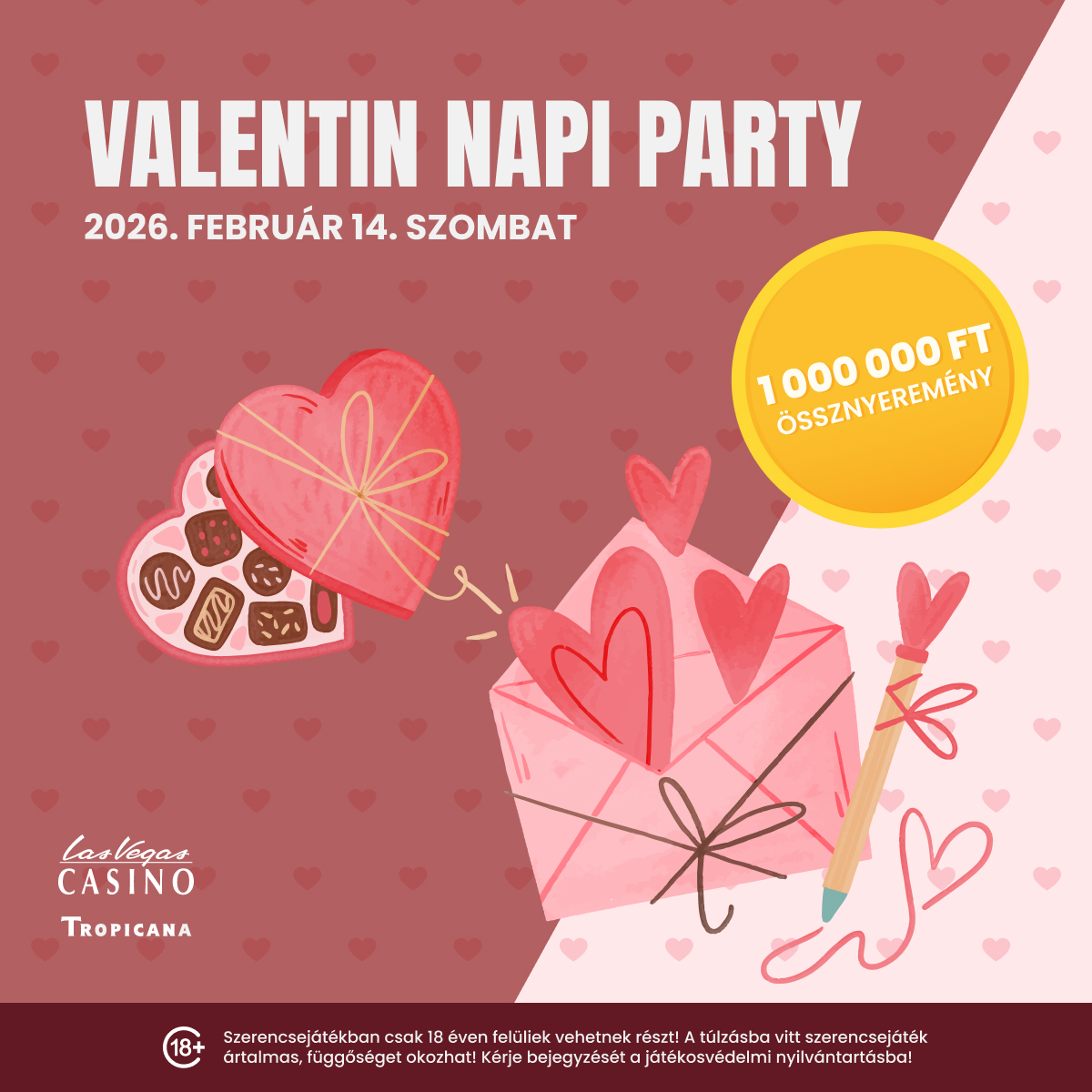 Valentin napi party kreatív