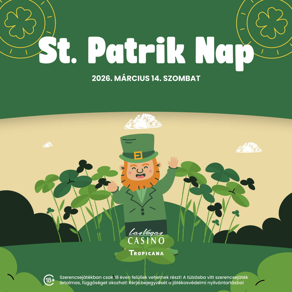 St. Patrik Nap – promóciós kreatív