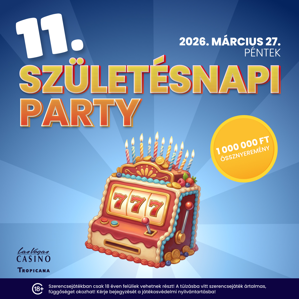 11. születésnapi party